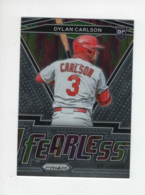 2021 PANINI PRIZM FEARLESS - ROOKIE DYLAN CARLSON ST. LOUIS CARDINALS #FR-3