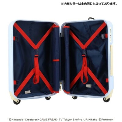 Pokemon Suitcase Snorlax Hard Carry Case Zipper TSA Lock 37L/62L