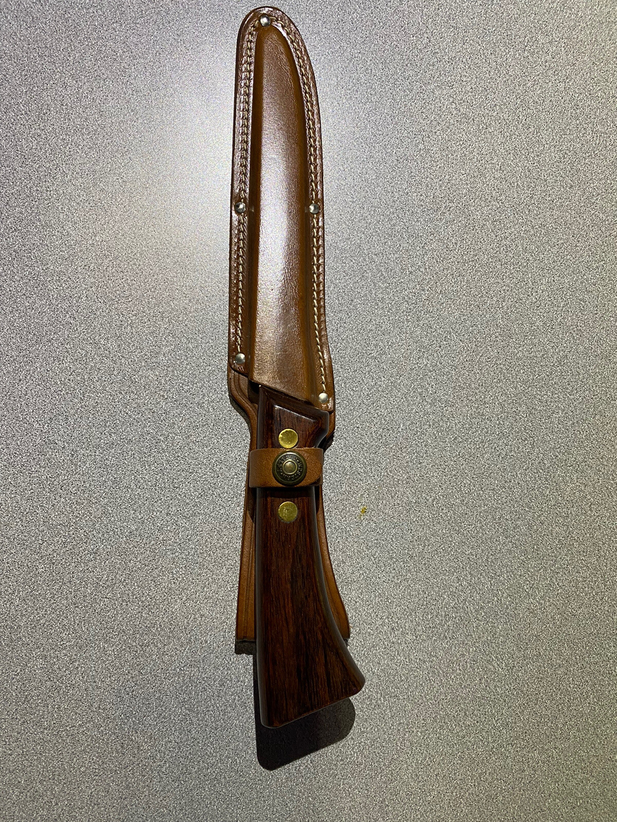 Vintage Western Fillet Knife W766 Letter F With Sheath New eBay