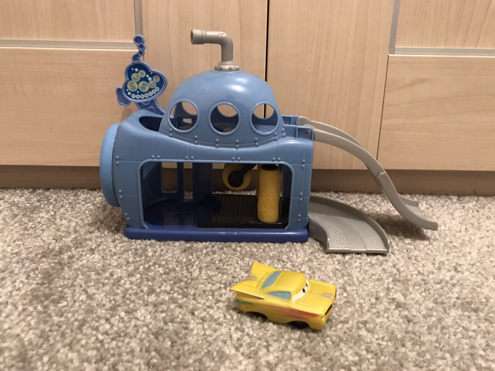 fast lane mini car wash playset