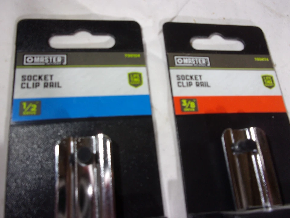 2 NEW MASTER MECHANIC SOCKET HOLDER BARS 3/8" & 1/2" ( # 730074 # 730124 ) - Image 3 of 3