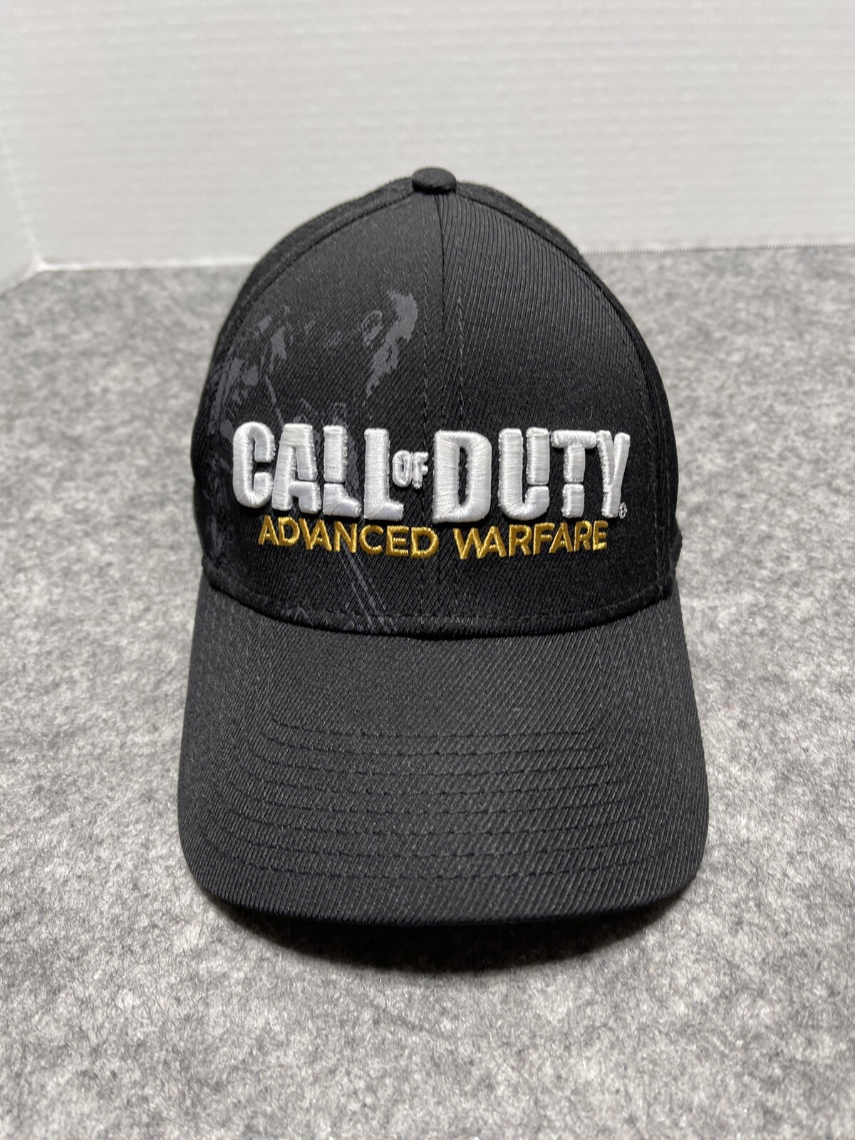 Call Of Duty Advanced Warfare Black FITTED Hat Cap  Large Activision 2014 FPS