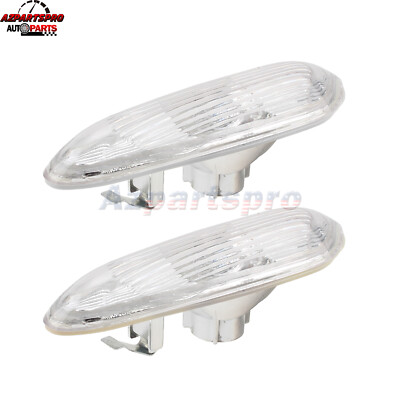 For BMW E60 E82 E83 E90 E92 E46 LED Side Marker Turn Signal Lights Dynamic Amber