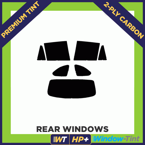 For BMW X1 (F48) 2015+ Carbon Pre Cut Window Tint Rear 5% Limo Premium 2-ply HP+ - Picture 1 of 9