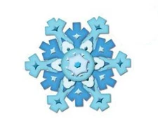 Spellbinders S4-223 Create Snowflake Die Cut Emboss Universal Tool 5p Christmas