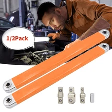 1/2PCS Offset Extension Wrench Set Ratchet Spanner Wrench with Extender Adapter