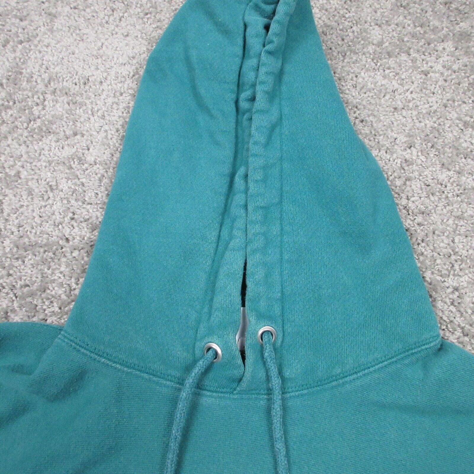 Champion Sweater Adult Small Green Pullover Hoodi… - image 3