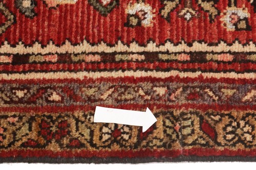 Semi-Antique Handmade Wool Runner Rug Red Tribal Design Narrow Carpet 2'5X9'2 ft - Picture 18 of 22