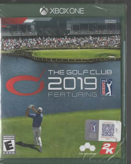 Club 2019 Pga Tour Xbox One Tpc Game Brand New Sealed