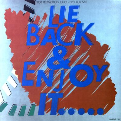 Various - Lie Back & Enjoy It Europe LP 1987 (VG/VG) .