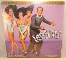 Laserdisc j * Les Girls * Gene Kelly Mitzi Gaynor Kay Kendall Letter - Box