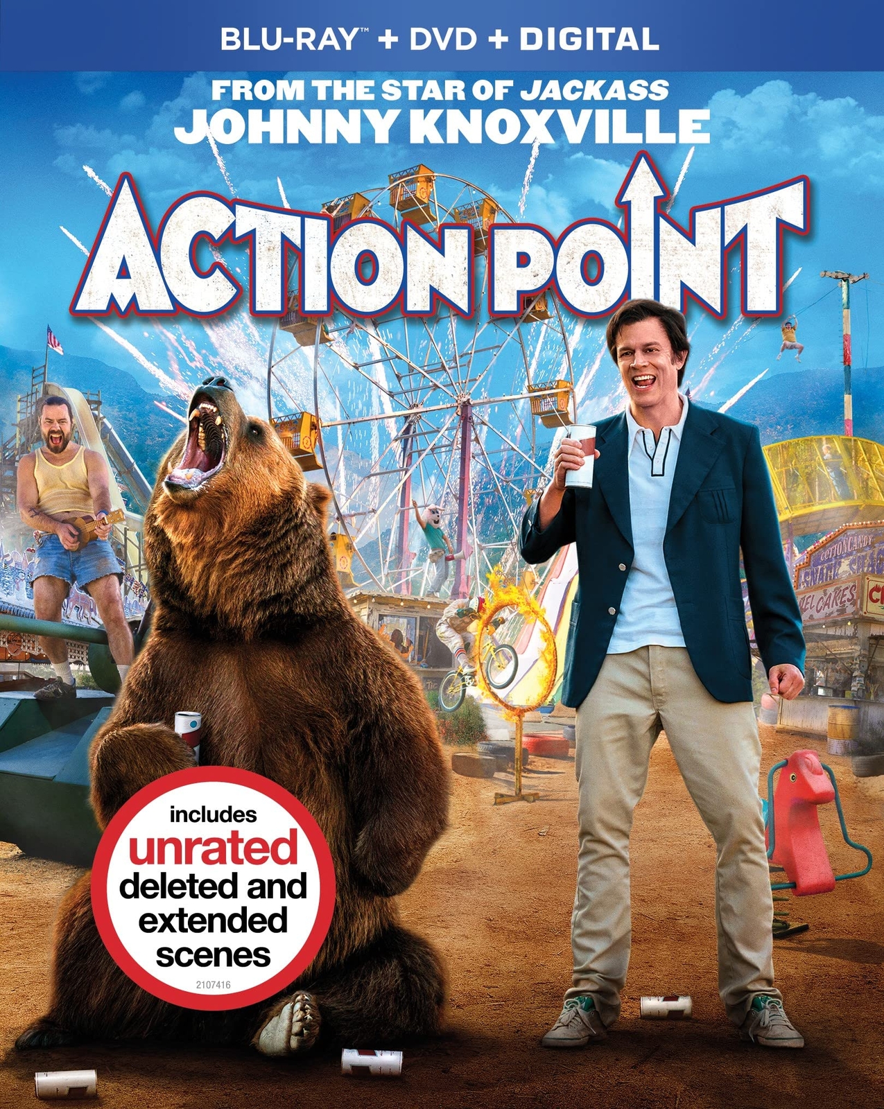 Action Point (Blu-ray) Johnny Knoxville Brigette Lundy-Paine Johnny Pemberton