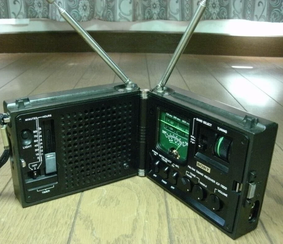 SONY Radio ICF-7800 Newscaster No Adapter | eBay