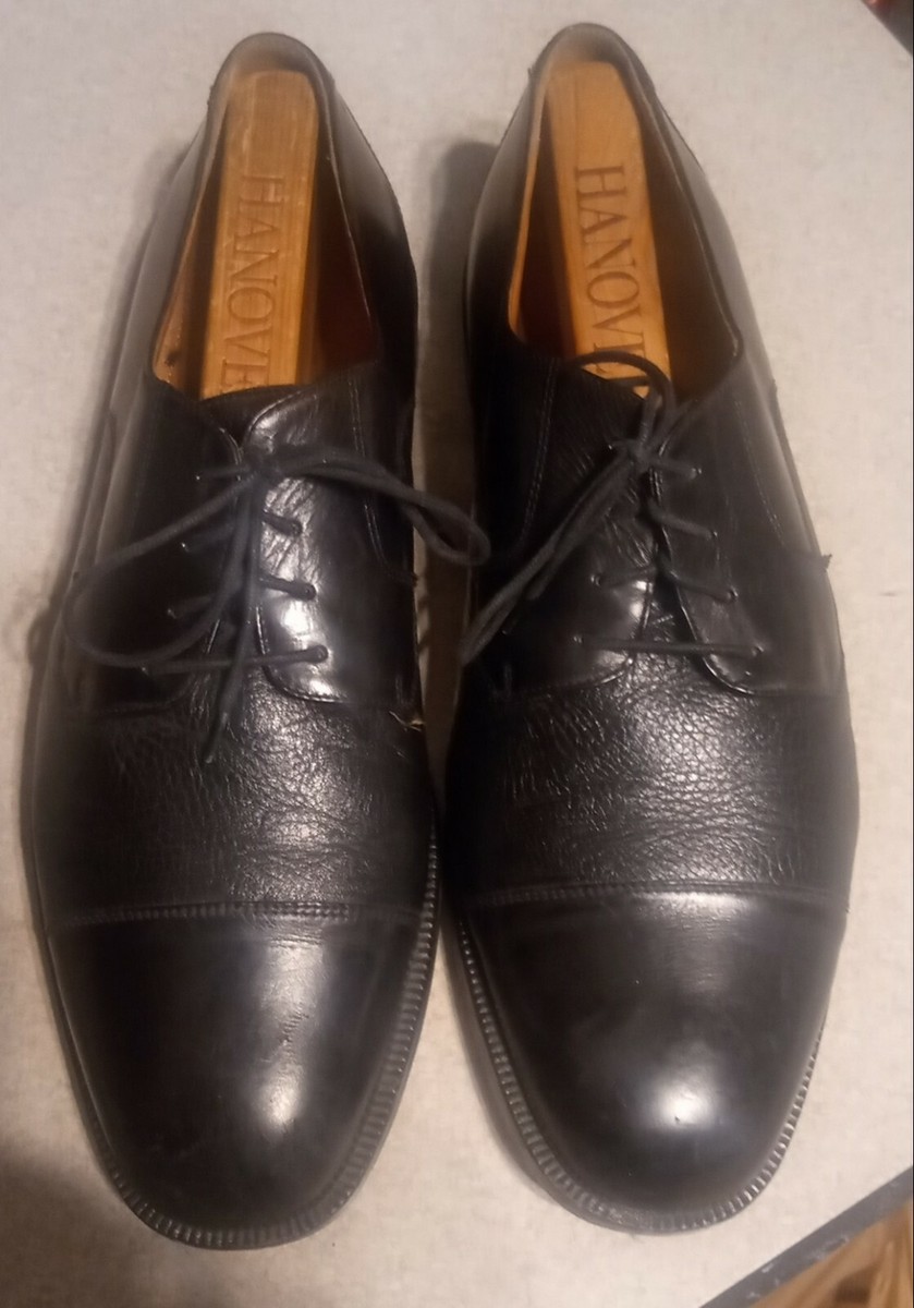 BOSTONIAN Made In Italy BlackLeather Oxfords Dress Shoes  display picture 1