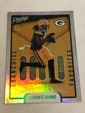 2021 Panini Prestige Football Franchise Favorites - Davante Adams - Packers