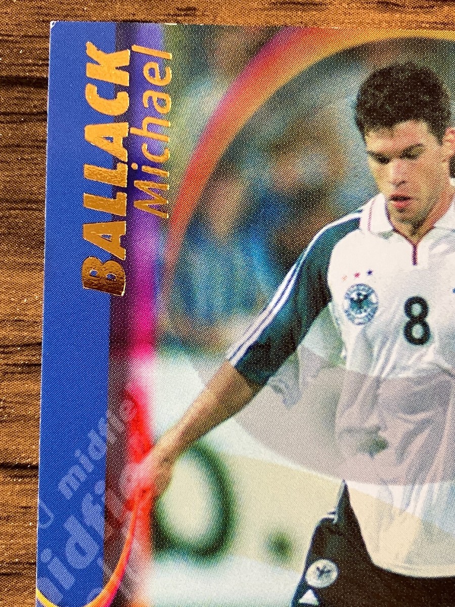 Panini 2002 World Cup Card No.43 Michael Ballack MF Germany