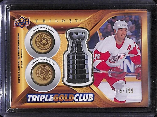 2023-24 Upper Deck Trilogy Triple Gold Club Brendan Shanahan /199