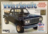 Dodge Stepside Pickup Warlock Mpc - Bausatz Im MaßStab 1:25 Ovp Neu