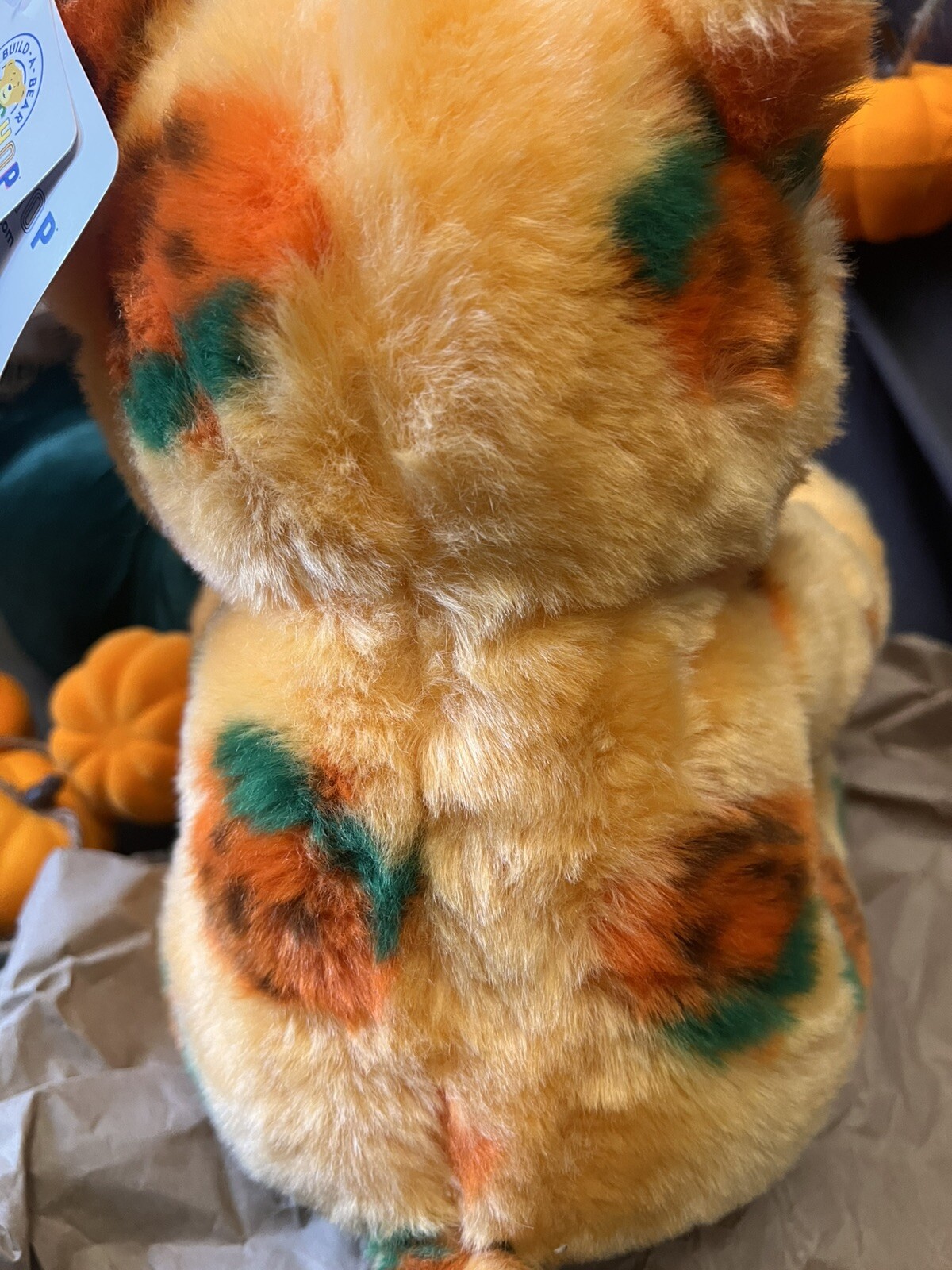 Build A Bear Vault OOAK PARALLEL Pumpkin Kitty 2024 NWT Halloween Stuffed