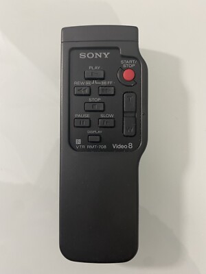 SONY VTR RMT-708 Video 8 Handycam Video Camera OEM Replacement