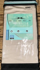 Sheex Arctic Aire Max King Pillowcase Pair Ivory