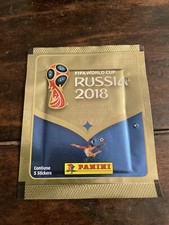 (1) Sealed Pack 2018 Panini FIFA World Cup  Russia Mbappe RC France Champions