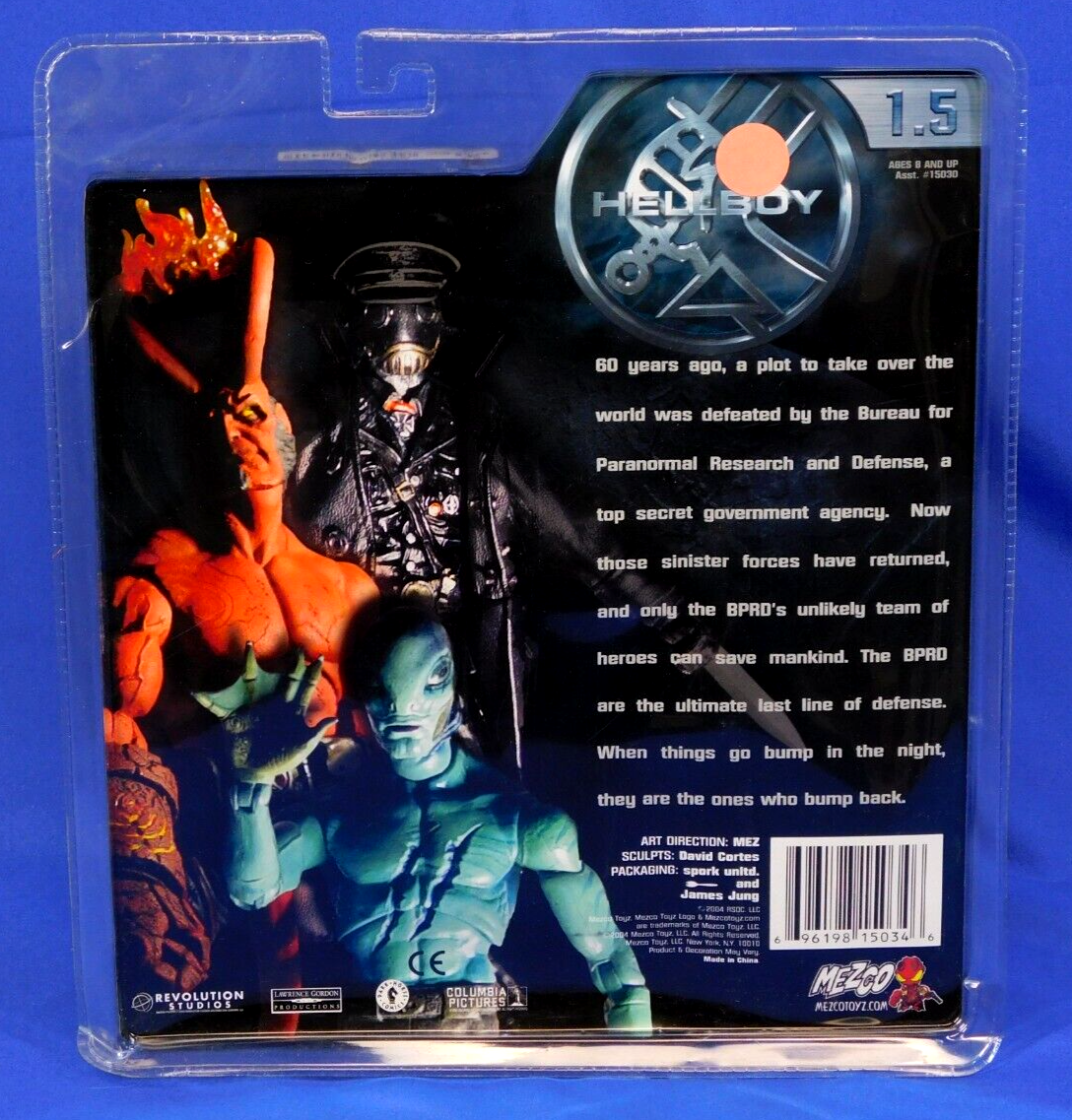 HELLBOY SERIES 1.5 WITH SWORD 2004 MEZCO | eBay
