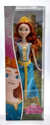 Disney Sparkling Princess Merida Puppe / Brave / Mattel CFB78, NrfB