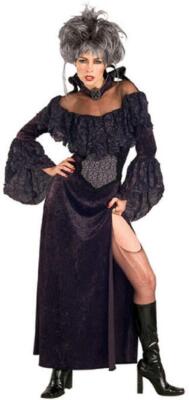 Countess Darkheart Gothic Vampire Covenant Fancy Dress Halloween Adult Costume
