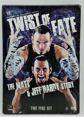 WWE Twist of Fate Matt & Jeff Hardy 2008 Like New Mint DVD TESTED