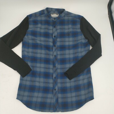 Sik Silk Men’s MediumClassic Cotton Blend Shirt