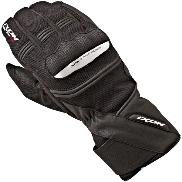 Ixon Pro Blaze HP Waterproof Motorcycle Motorbike Winter Textile Glove Black