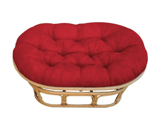 Double papasan cushion - 67 x 47", extra plush (CUSHION ONLY), lots of fabrics - Picture 21 of 22
