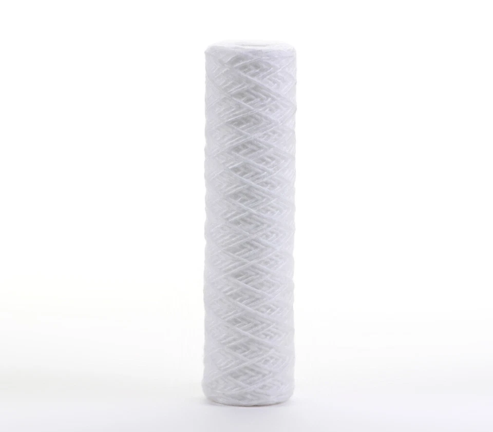 Whole House String Wound Sediment Water Filter Cartridge 2.5" x 10" - 100 μm - Image 2 of 3
