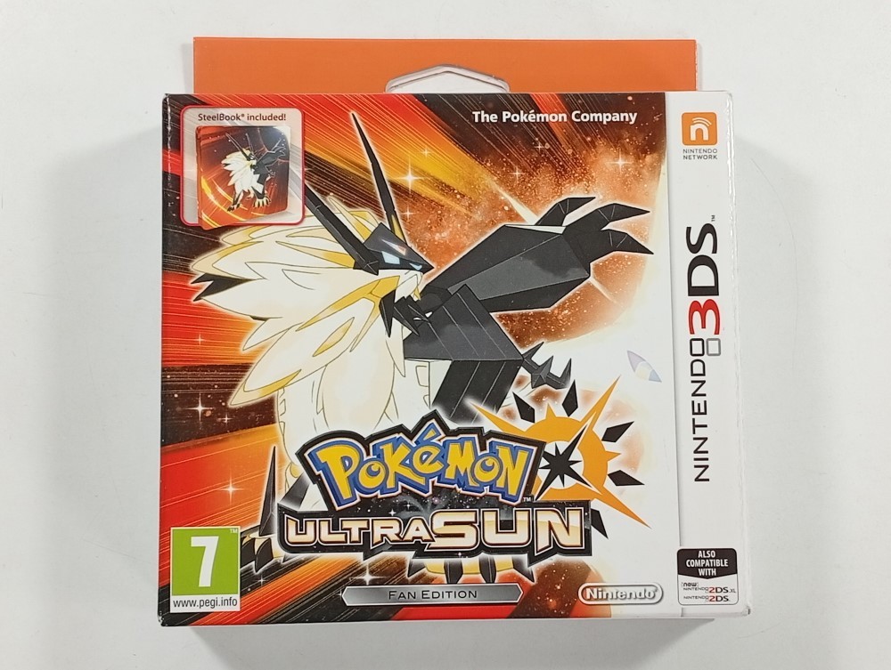 Pokémon Ultra Sun Fan Edition 3DS cartouche de jeu neuve pour dresseur PAL