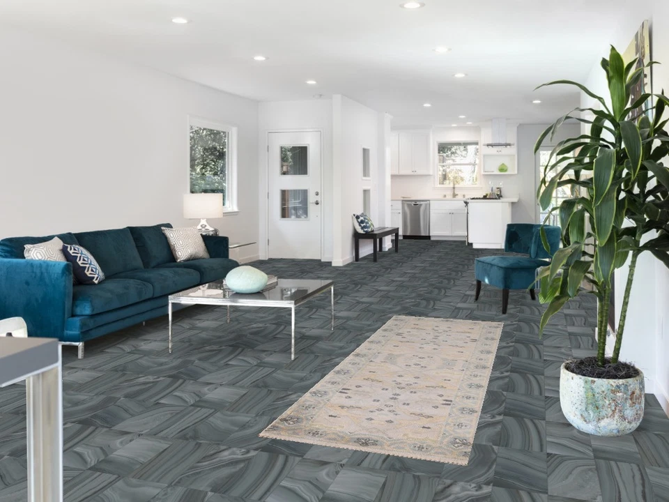 Handmade Oushak Style Runner Rug 3x8 Ft Beige / Ivory Transitional Wool Carpet - Image 2 of 4