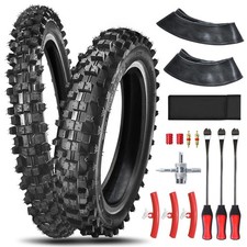 Dirt Bike Tires  Inner Tubes 80/100-12 60/100-14 for PW80 CRF70 KLX110 TTR90
