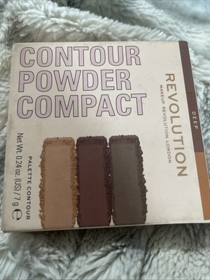 Makeup Revolution Face Powder Contour Compact Palette Deep Highlight Shade