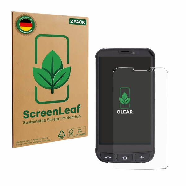 2X Screenleaf Displayschutzfolie FüR Olympia Neo Mini Nachhaltig Verpackt-image