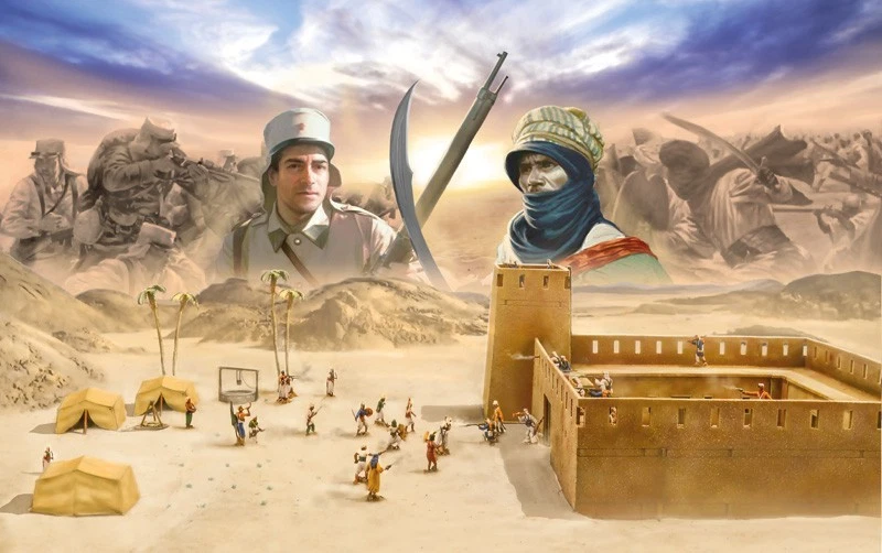 ✅ITALERI 6183 - Scala 1:72 BEAU GESTE: Algerian Tuareg Revolt - BATTLE SET - Immagine 2 di 4