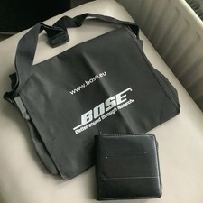 Bose Canvas Shoulder Bag + CD/DVD Case. Both Never Used