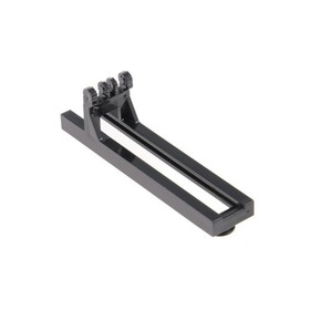 1x Lego Forklift Arm 1x2 Black with Rubber Mount Vehicle 54669 4518c