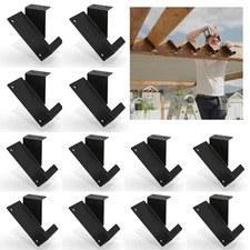 12Pcs Joist Hanger for 2x4, 45° Degree Louver Brackets, Mount Joist Hangers-SALE