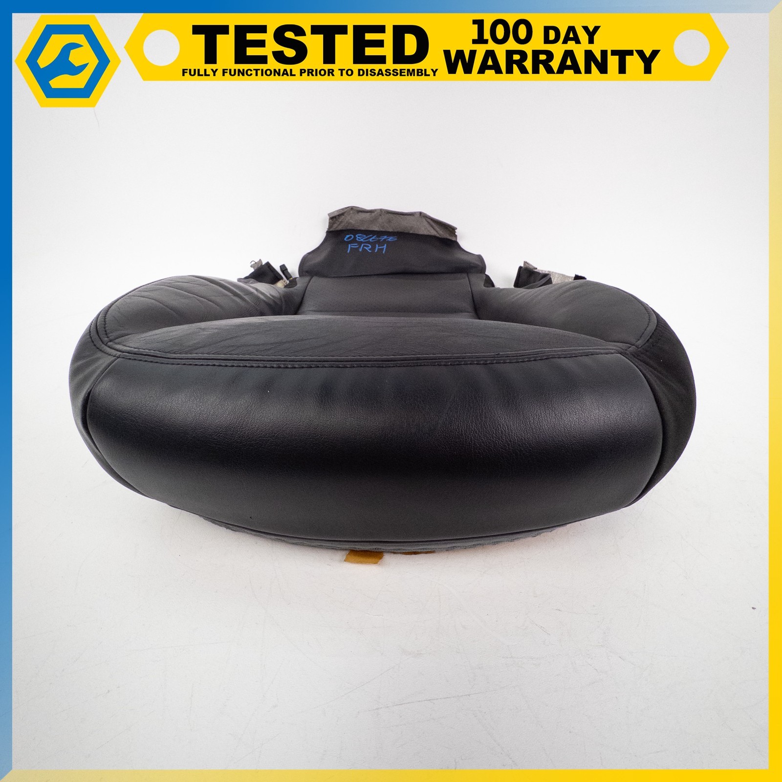 05-11 CHEVROLET CORVETTE C6 FRONT RIGHT PASSENGER UPPER LOWER SEAT CUSHION OEM