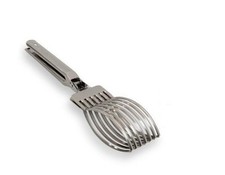 Gnali pinza per arrosto cm 7x7x29, in acciaio inox