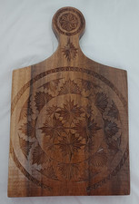 Hand Carved Wooden Cutting Board Decorative A...