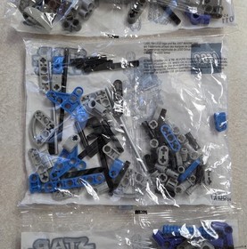 Vintage 2002 LEGO Star Wars 8011 Jango Fett Incomplete Set Sealed Bags 2 3 4