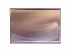 Teglia rettangolare in rame stagnato made in Italy cm 27 x 37 h 7