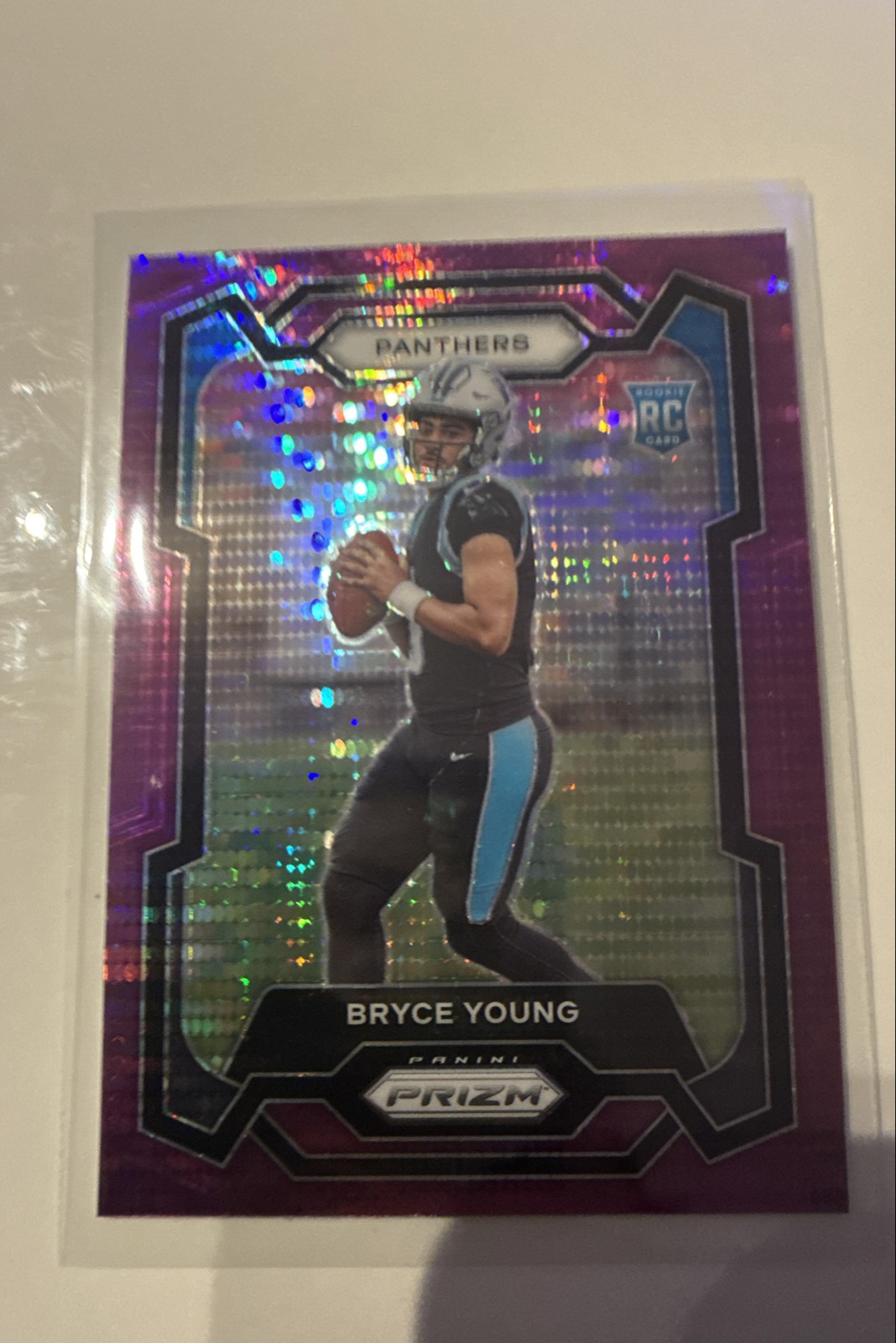 2023 Panini Prizm - Rookies Bryce Young #311 Purple Pulsar Prizm (RC)