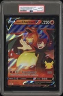 2021 Pokemon Swsh Black Star Jumbo #133 Lance's Charizard V PSA 10